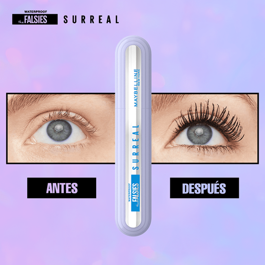 máscara de pestañas maybelline the falsies surreal